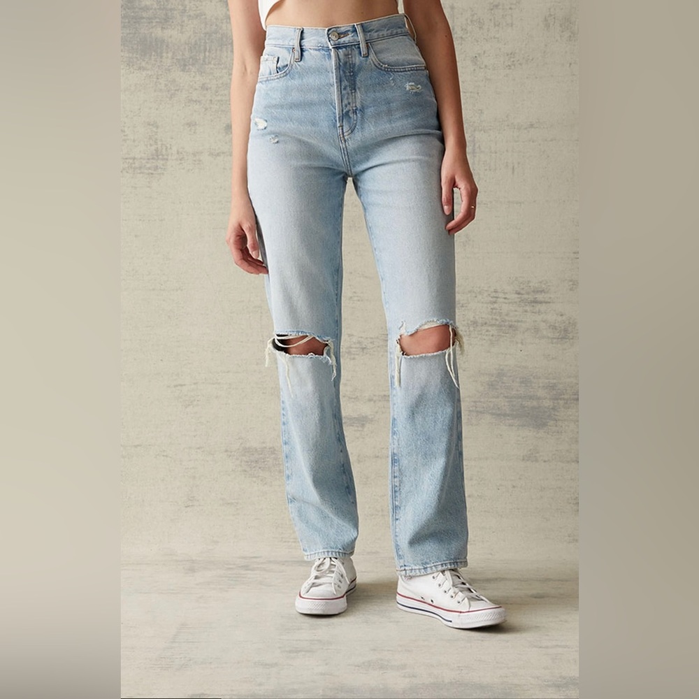 Light Wash Dad Jean from PacSun size 27, Gently Worn